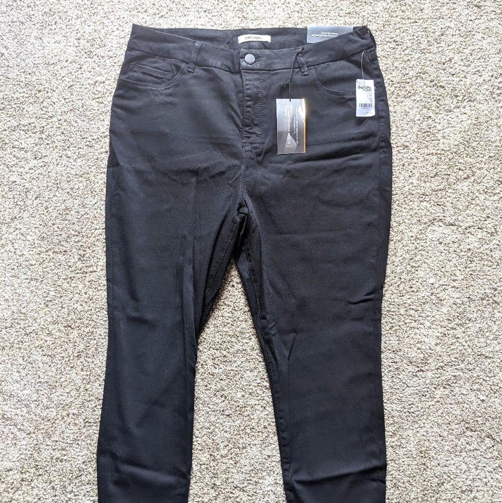 Charlotte Russe Hi-Rise Shaping Skinny Jeans